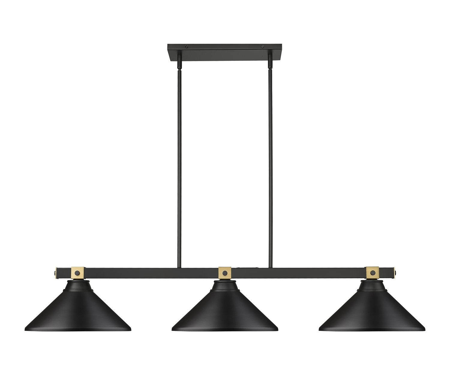 Z-LITE, BRONTE 3 LIGHT BILLIARD, LINEAR LIGHT