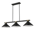 Z-LITE, BRONTE 3 LIGHT BILLIARD, LINEAR LIGHT