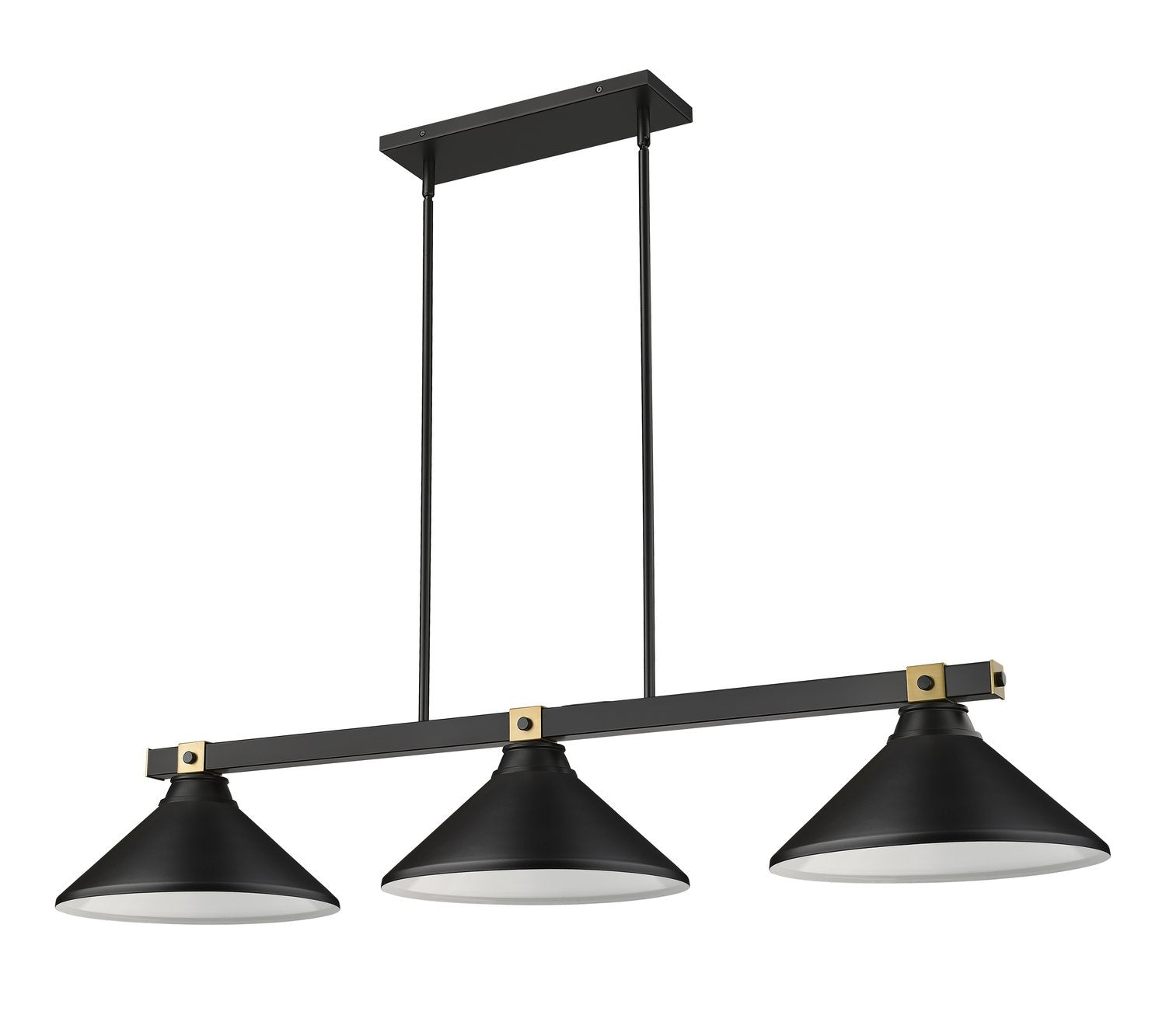 Z-LITE, BRONTE 3 LIGHT BILLIARD, LINEAR LIGHT