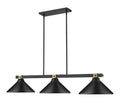 Z-LITE, BRONTE 3 LIGHT BILLIARD, LINEAR LIGHT