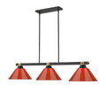 Z-LITE, BRONTE 3 LIGHT BILLIARD, LINEAR LIGHT