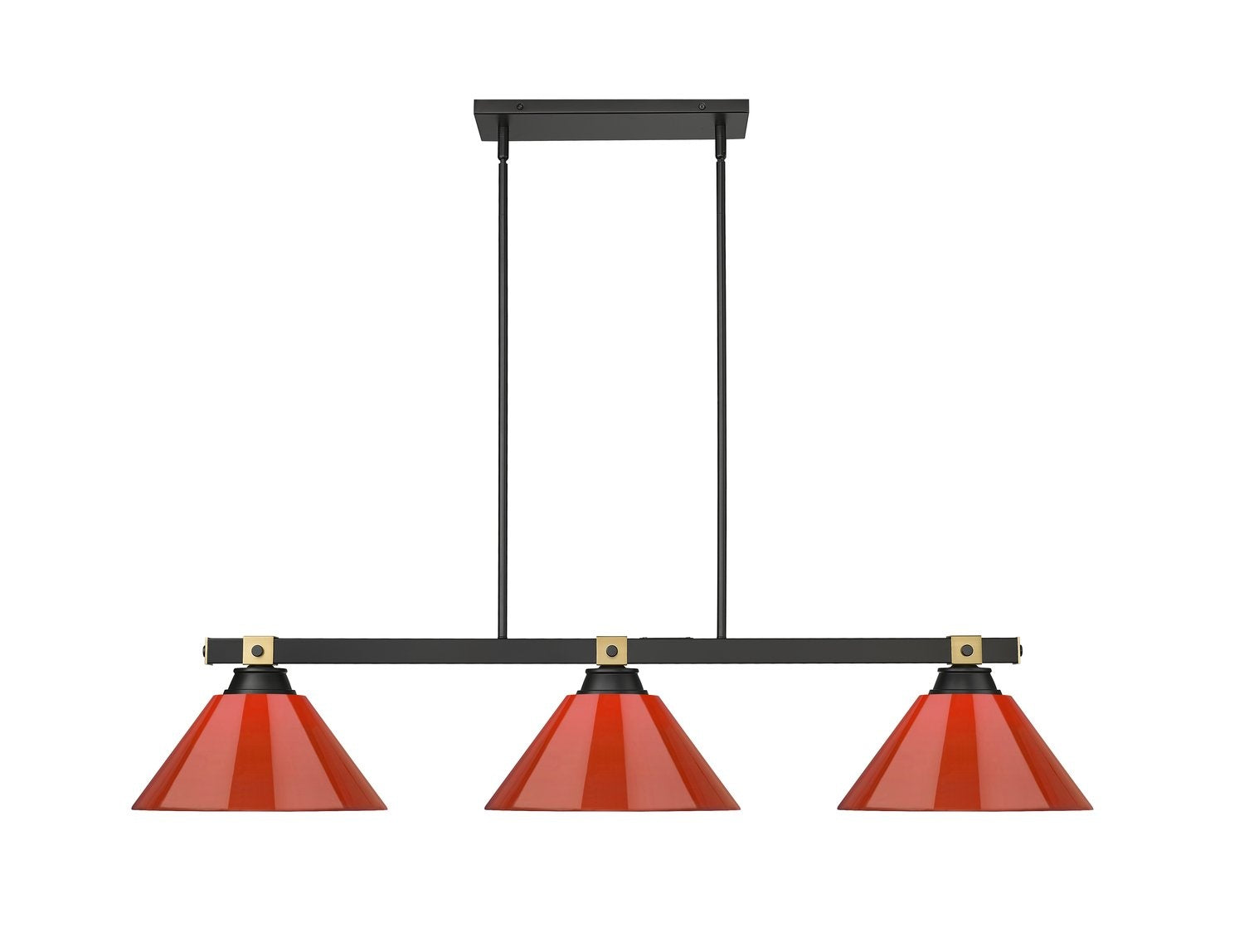 Z-LITE, BRONTE 3 LIGHT BILLIARD, LINEAR LIGHT