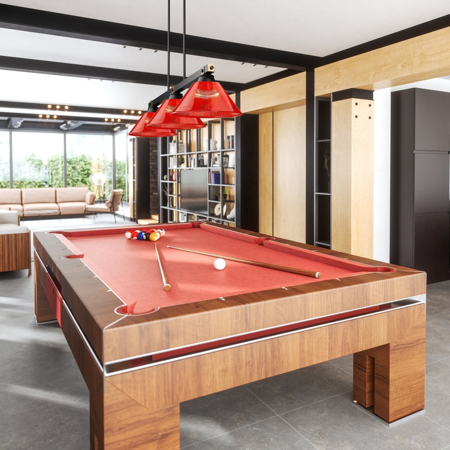 Z-LITE, BRONTE 3 LIGHT BILLIARD, LINEAR LIGHT