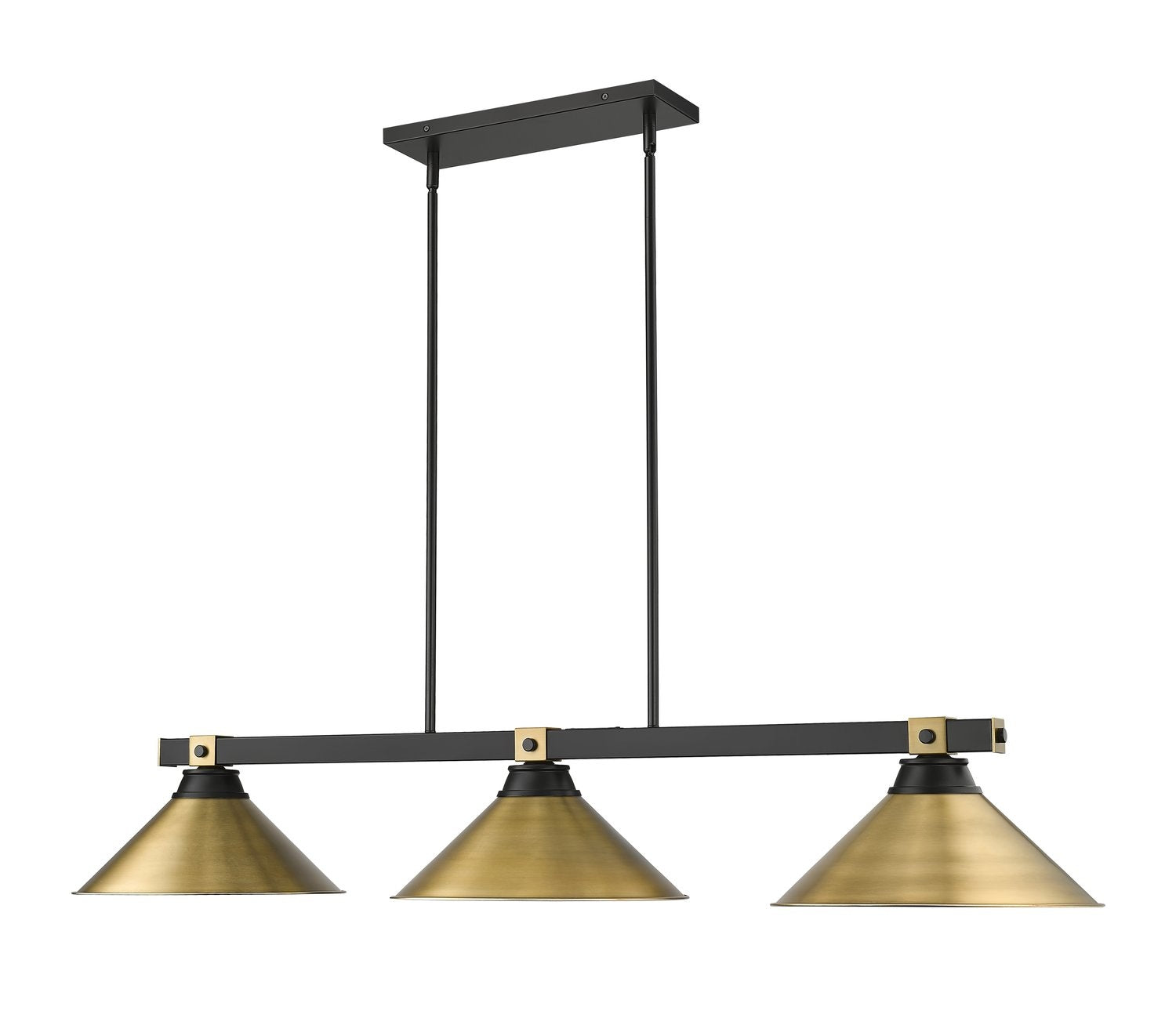 Z-LITE, BRONTE 3 LIGHT BILLIARD, LINEAR LIGHT
