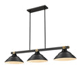 Z-LITE, BRONTE 3 LIGHT BILLIARD, LINEAR LIGHT