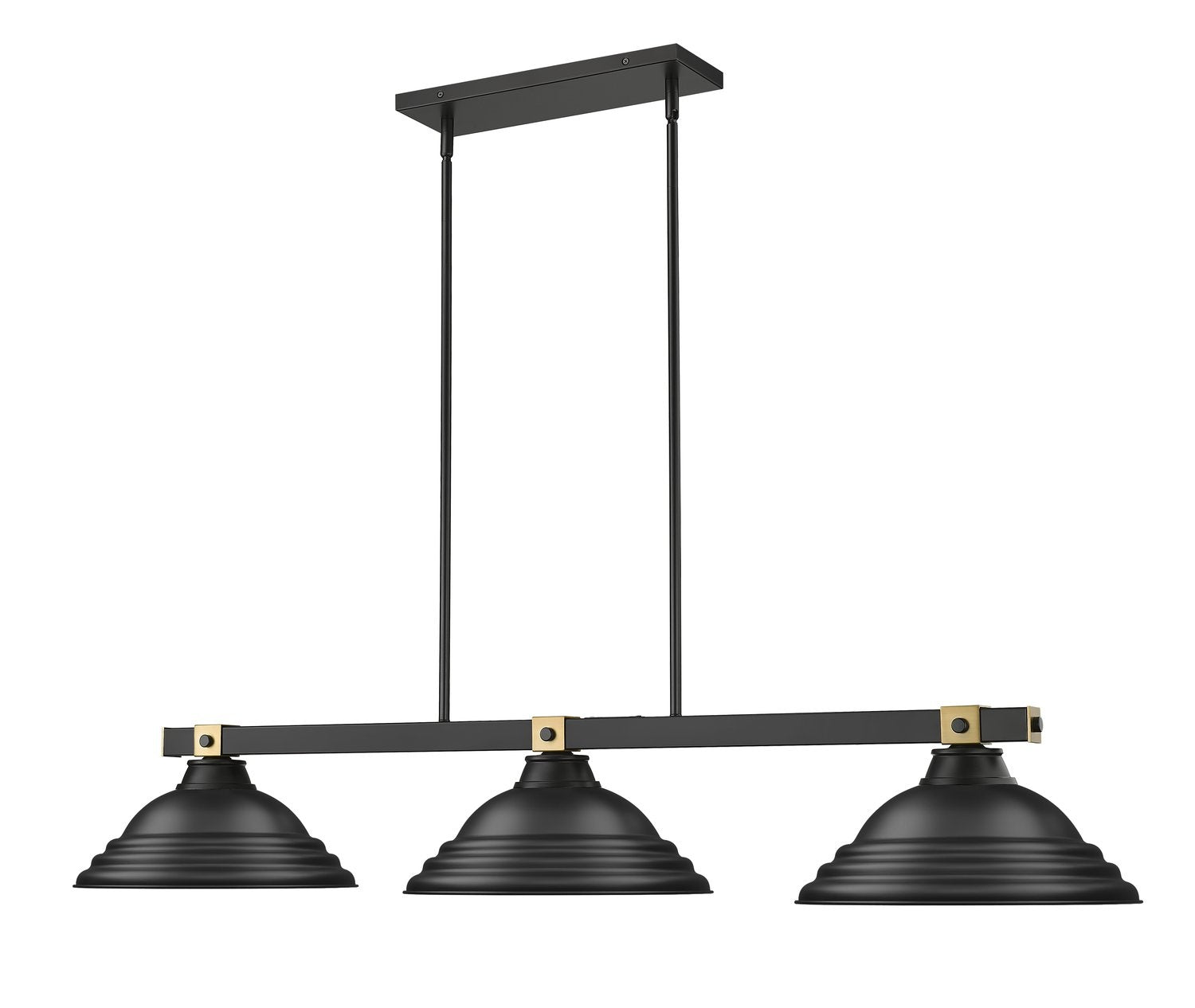 Z-LITE, BRONTE 3 LIGHT BILLIARD, LINEAR LIGHT
