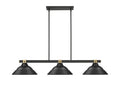 Z-LITE, BRONTE 3 LIGHT BILLIARD, LINEAR LIGHT