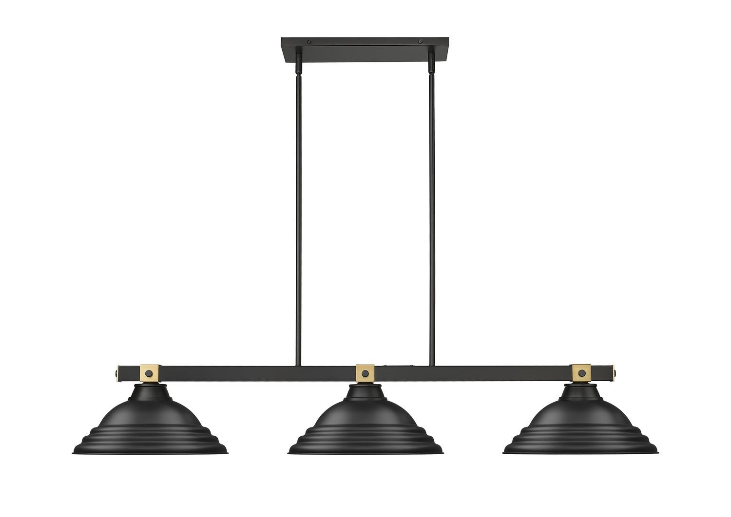 Z-LITE, BRONTE 3 LIGHT BILLIARD, LINEAR LIGHT