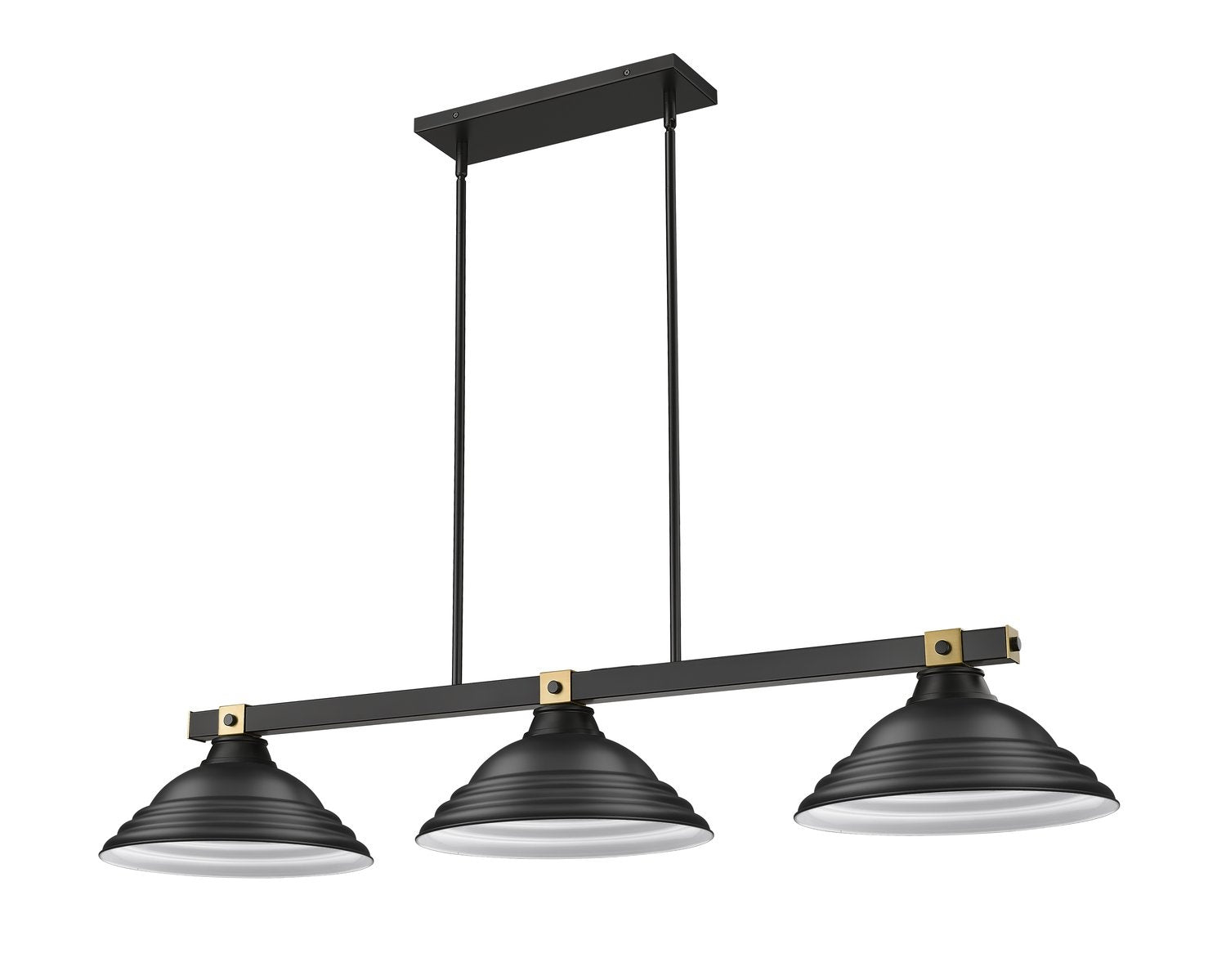 Z-LITE, BRONTE 3 LIGHT BILLIARD, LINEAR LIGHT