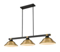 Z-LITE, BRONTE 3 LIGHT BILLIARD, LINEAR LIGHT