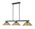 Z-LITE, BRONTE 3 LIGHT BILLIARD, LINEAR LIGHT