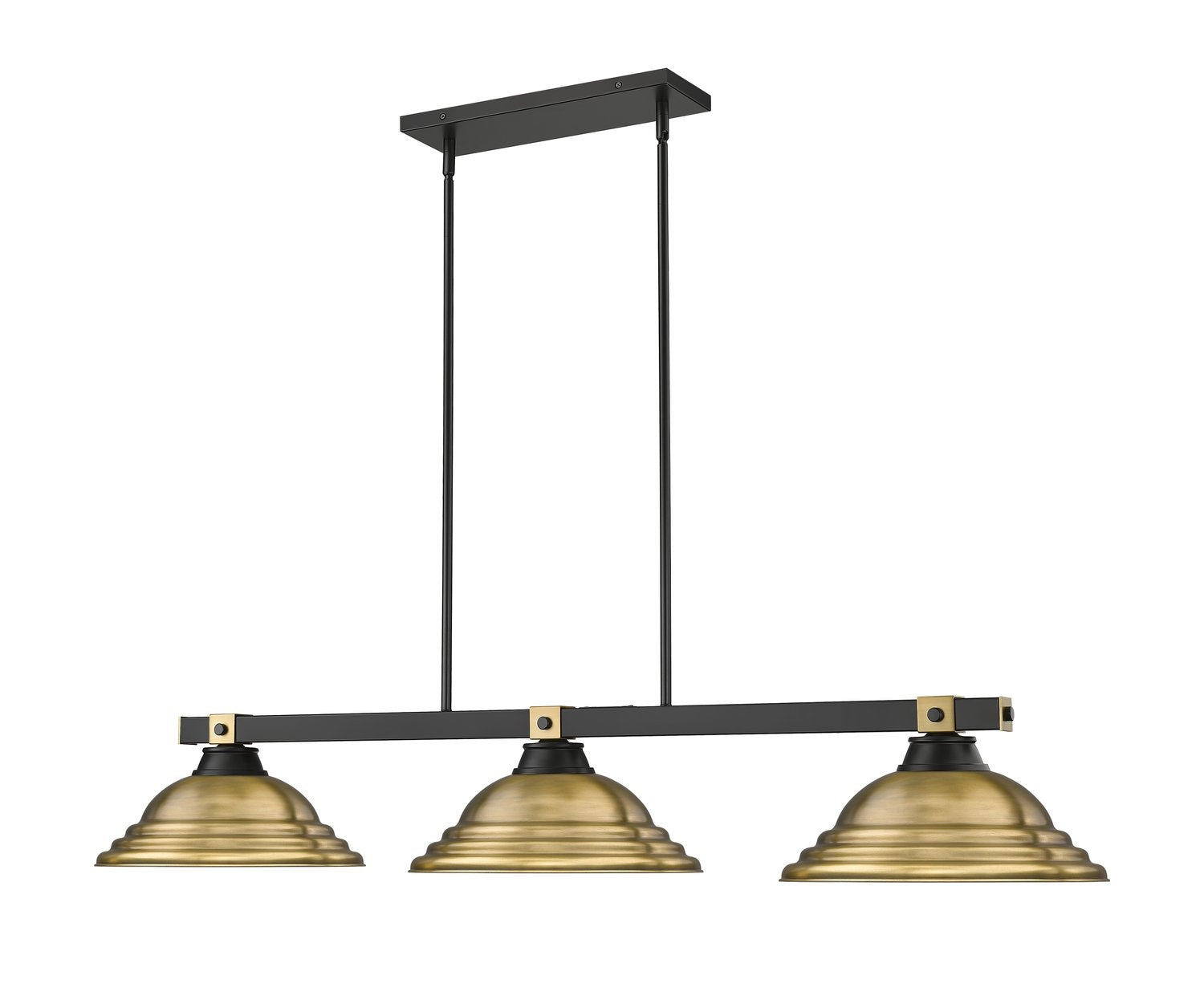 Z-LITE, BRONTE 3 LIGHT BILLIARD, LINEAR LIGHT