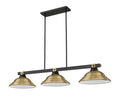 Z-LITE, BRONTE 3 LIGHT BILLIARD, LINEAR LIGHT