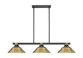 Z-LITE, BRONTE 3 LIGHT BILLIARD, LINEAR LIGHT