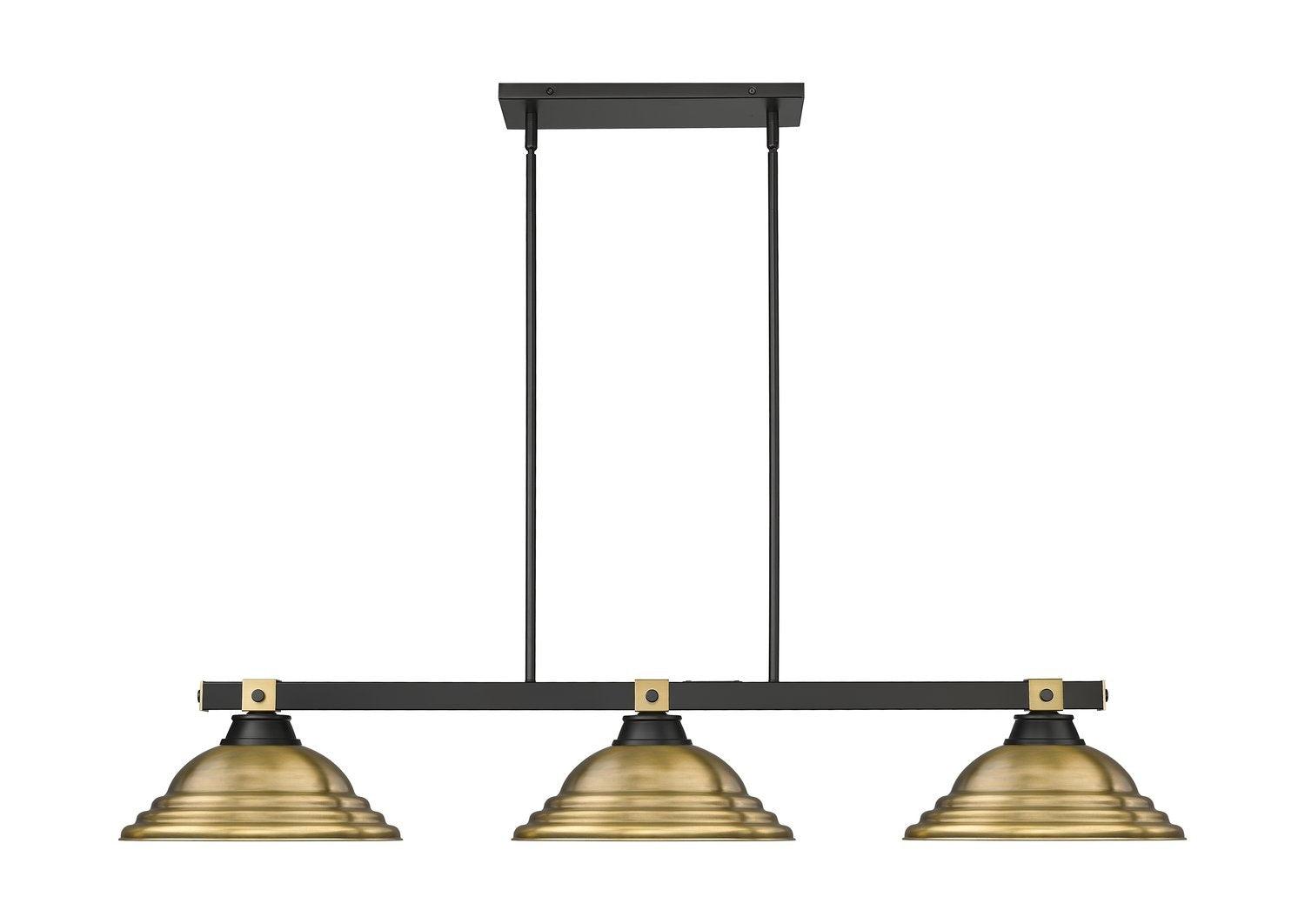 Z-LITE, BRONTE 3 LIGHT BILLIARD, LINEAR LIGHT