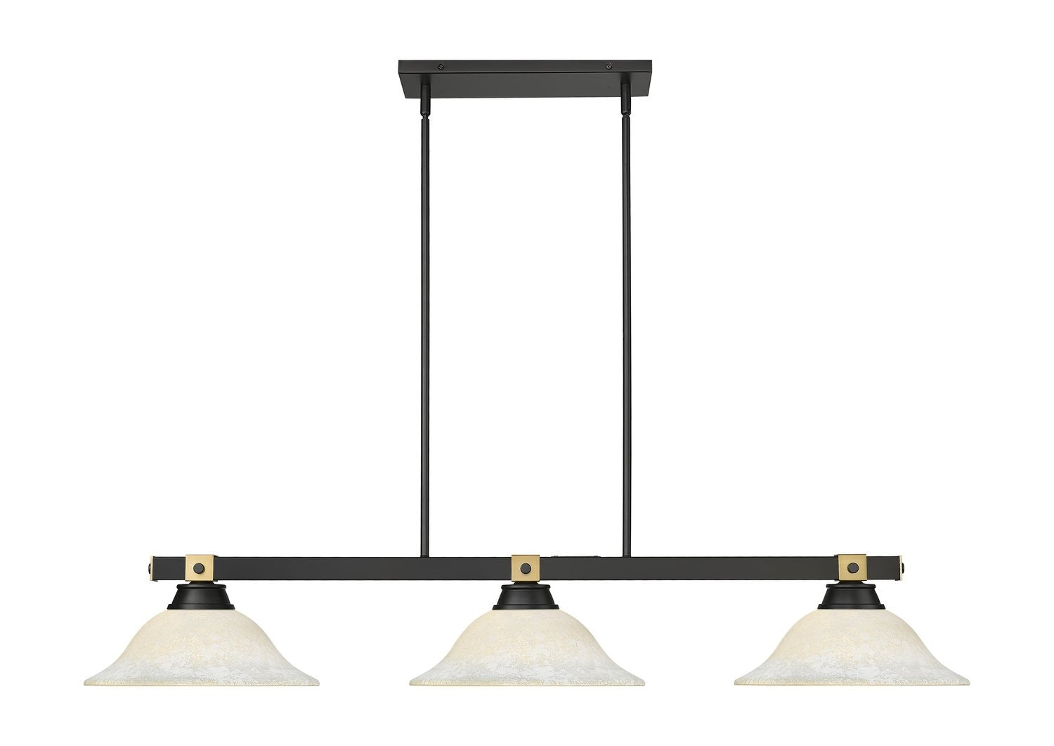 Z-LITE, BRONTE 3 LIGHT BILLIARD, LINEAR LIGHT