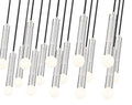 Z-LITE, STARI LINEAR CHANDELIER, LINEAR LIGHT