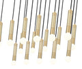 Z-LITE, STARI LINEAR CHANDELIER, LINEAR LIGHT