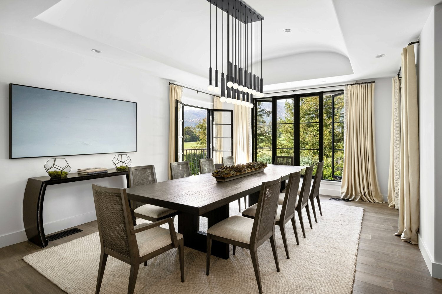 Z-LITE, STARI LINEAR CHANDELIER, LINEAR LIGHT