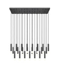 Z-LITE, STARI LINEAR CHANDELIER, LINEAR LIGHT