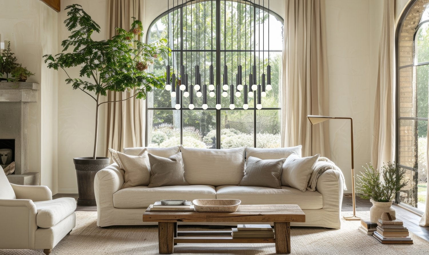 Z-LITE, STARI LINEAR CHANDELIER, LINEAR LIGHT