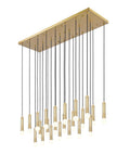 Z-LITE, STARI LINEAR CHANDELIER, LINEAR LIGHT