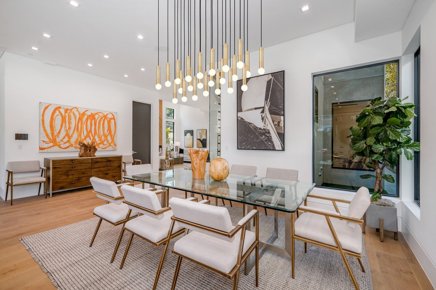 Z-LITE, STARI LINEAR CHANDELIER, LINEAR LIGHT