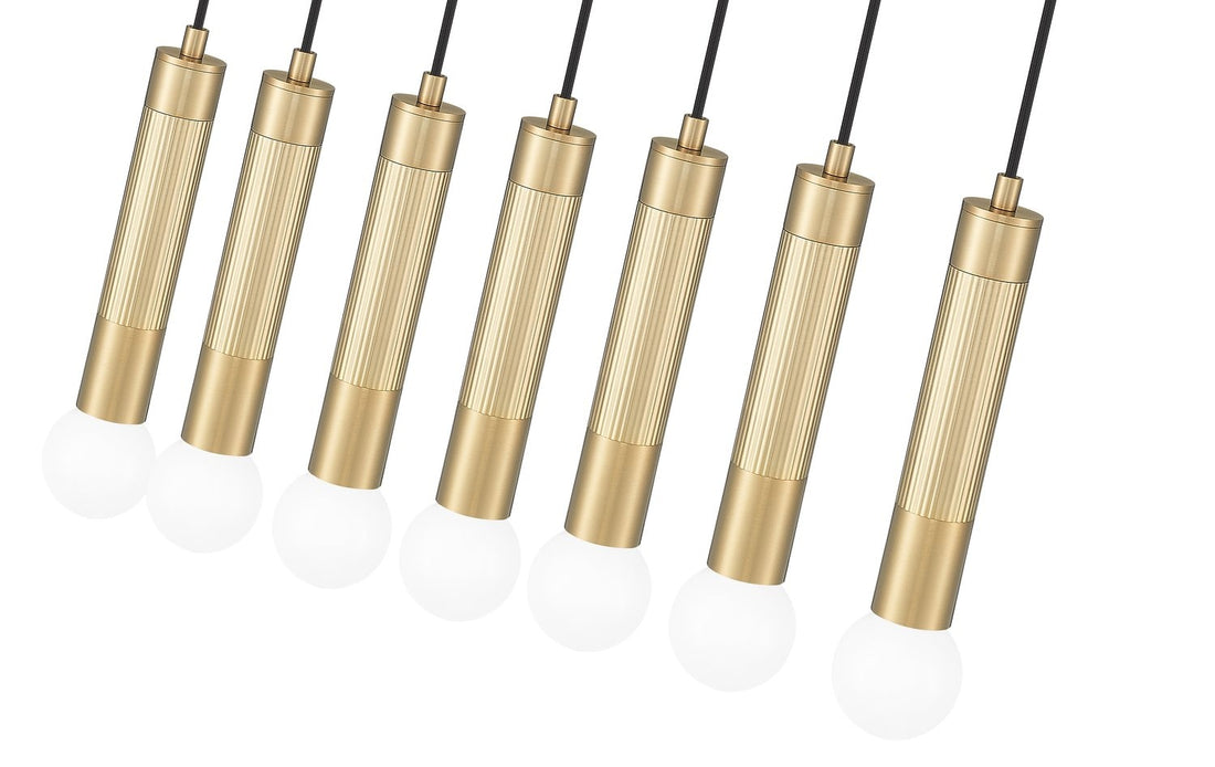 Z-LITE, STARI LINEAR CHANDELIER, LINEAR LIGHT