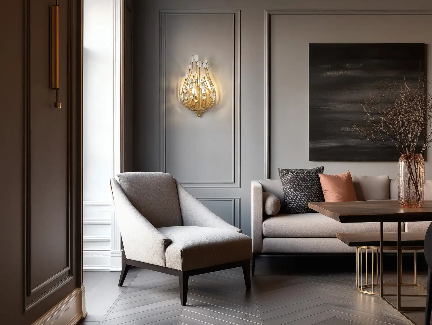 Z-LITE, GABRIELLA WALL SCONCE, WALL SCONCES