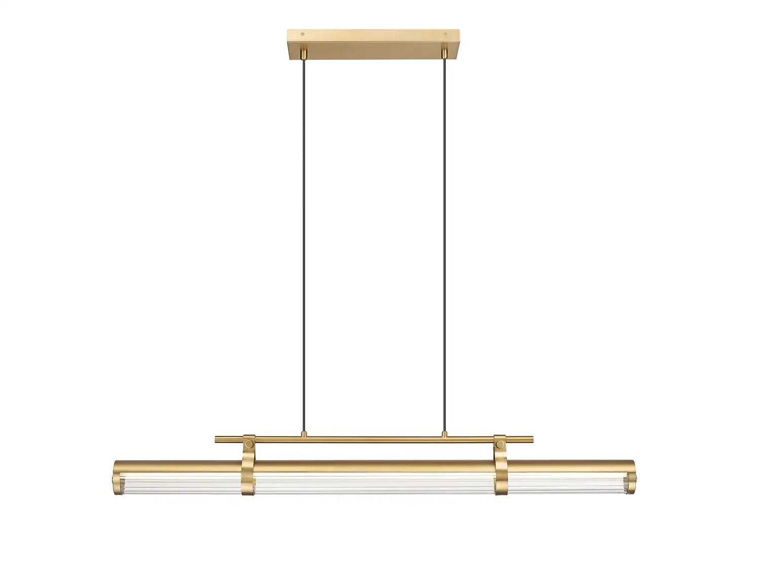 Z-LITE, BENOIT LINEAR CHANDELIER, LINEAR LIGHT