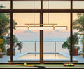 Z-LITE, BENOIT LINEAR CHANDELIER, LINEAR LIGHT