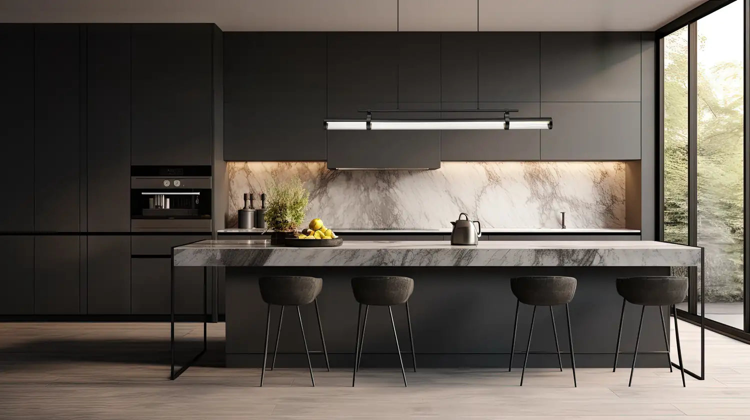 Z-LITE, BENOIT LINEAR CHANDELIER, LINEAR LIGHT