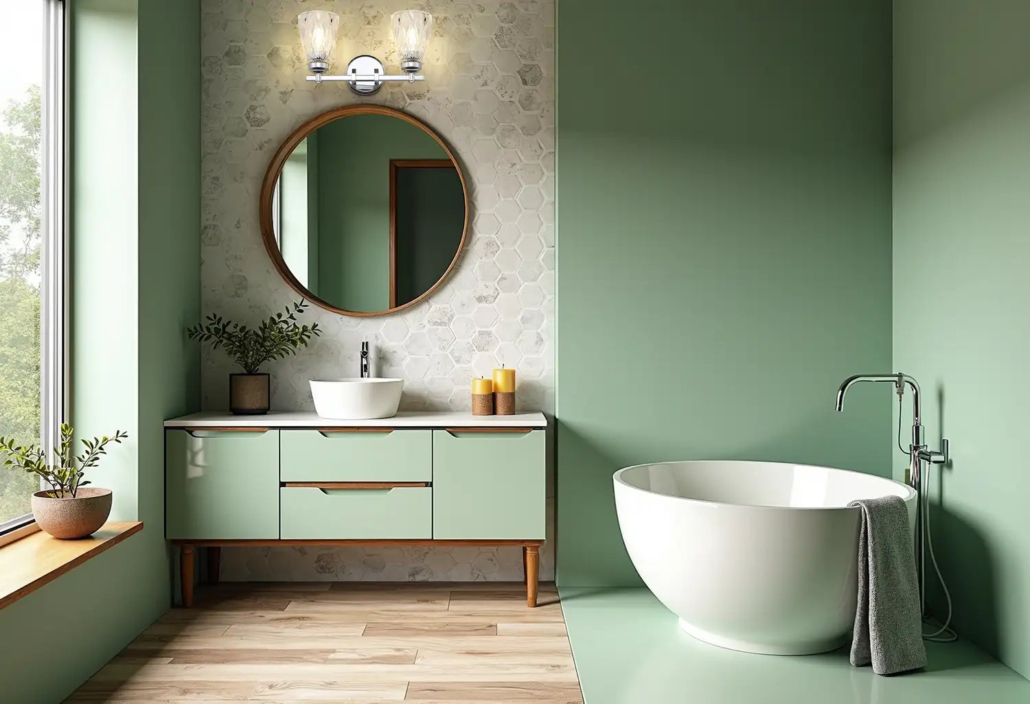 Z-LITE, ANDREE VANITY, VANITY LIGHT
