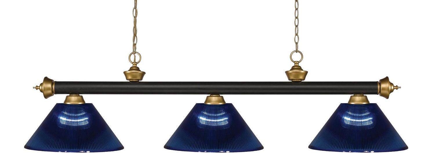 Z-LITE, RIVIERA 3 LIGHT BILLIARD, LINEAR LIGHT