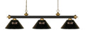 Z-LITE, RIVIERA 3 LIGHT BILLIARD, LINEAR LIGHT