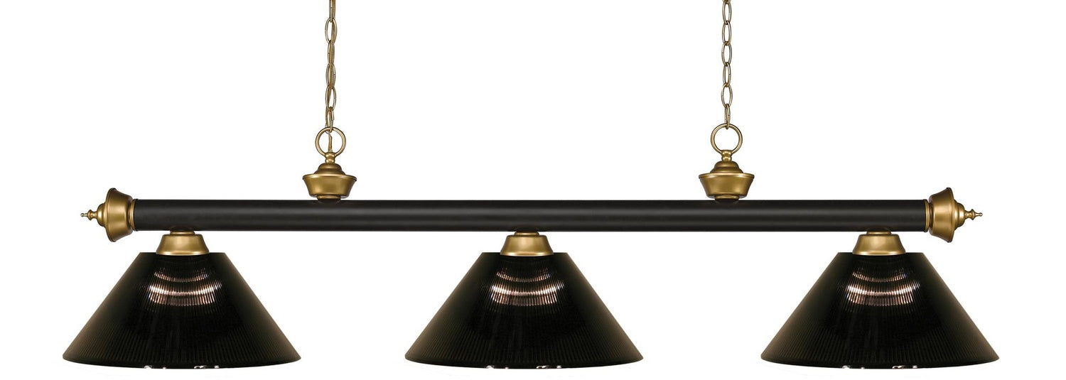 Z-LITE, RIVIERA 3 LIGHT BILLIARD, LINEAR LIGHT