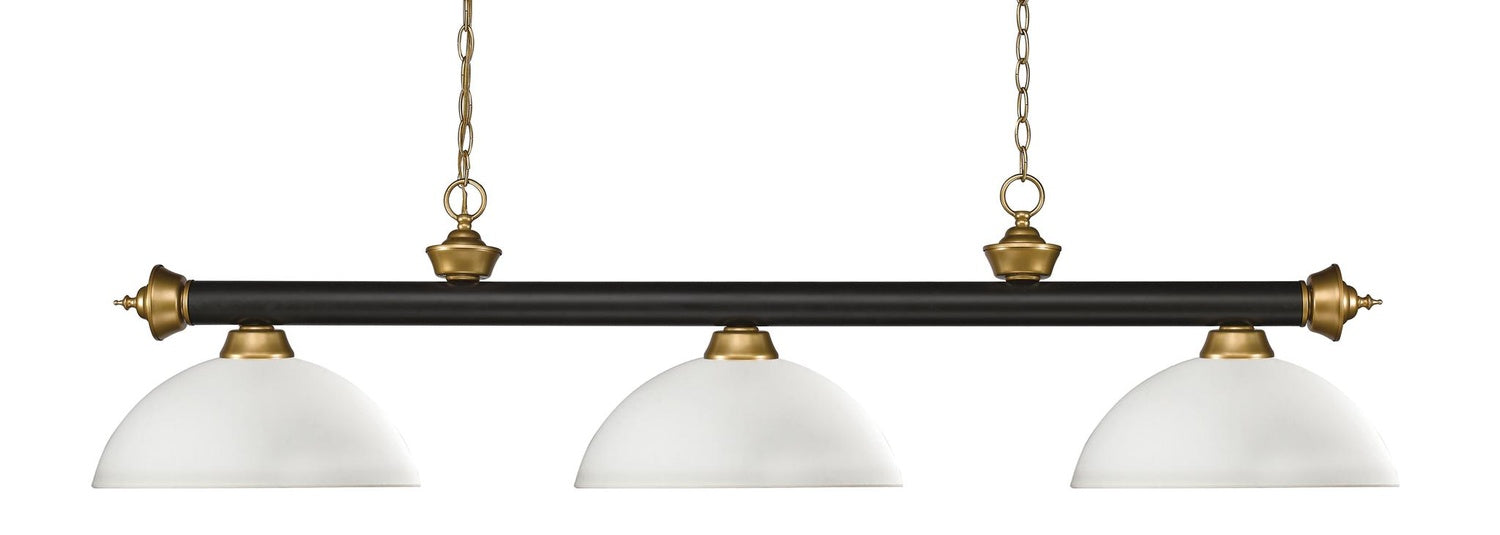 Z-LITE, RIVIERA 3 LIGHT BILLIARD, LINEAR LIGHT