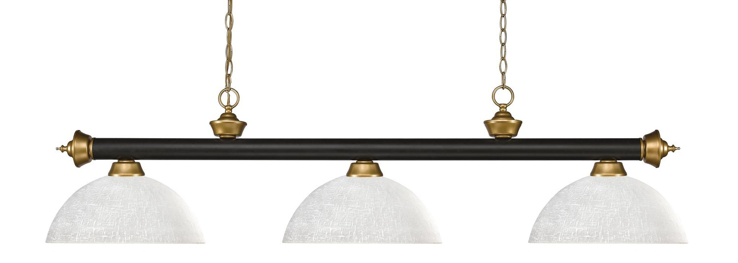 Z-LITE, RIVIERA 3 LIGHT BILLIARD, LINEAR LIGHT