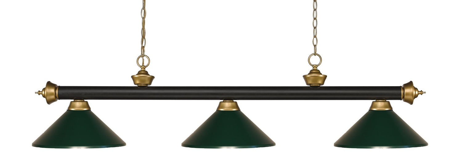 Z-LITE, RIVIERA 3 LIGHT BILLIARD, LINEAR LIGHT