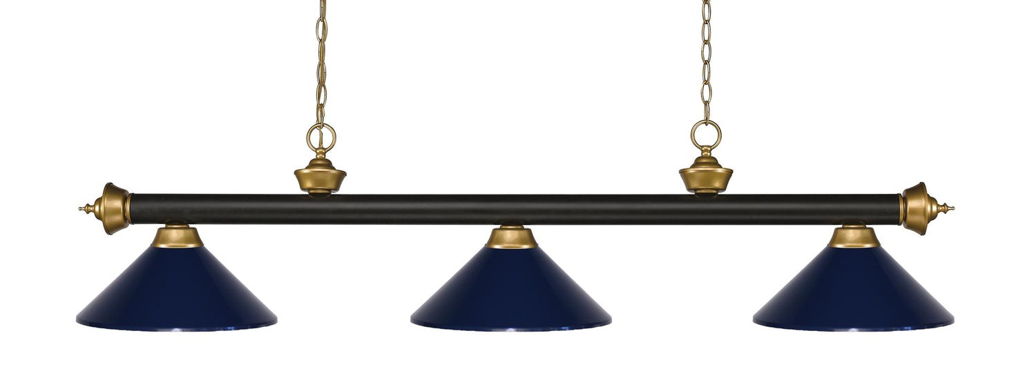 Z-LITE, RIVIERA 3 LIGHT BILLIARD, LINEAR LIGHT