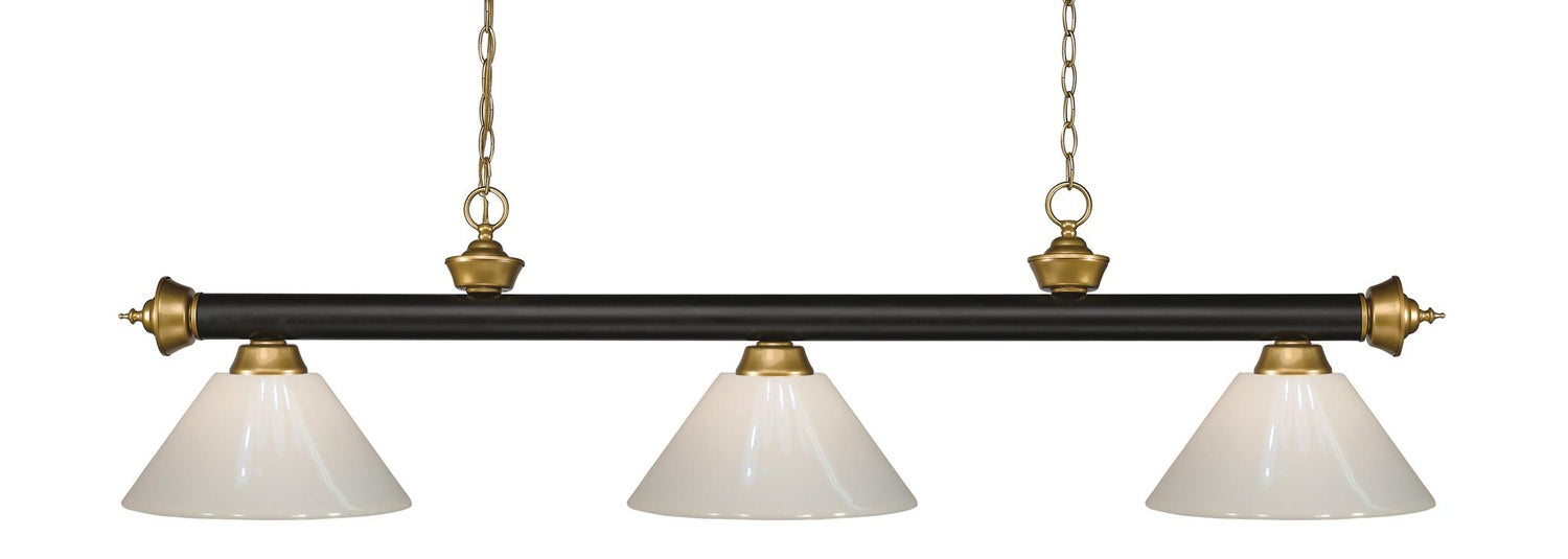 Z-LITE, RIVIERA 3 LIGHT BILLIARD, LINEAR LIGHT