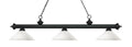 Z-LITE, RIVIERA 3 LIGHT BILLIARD, LINEAR LIGHT