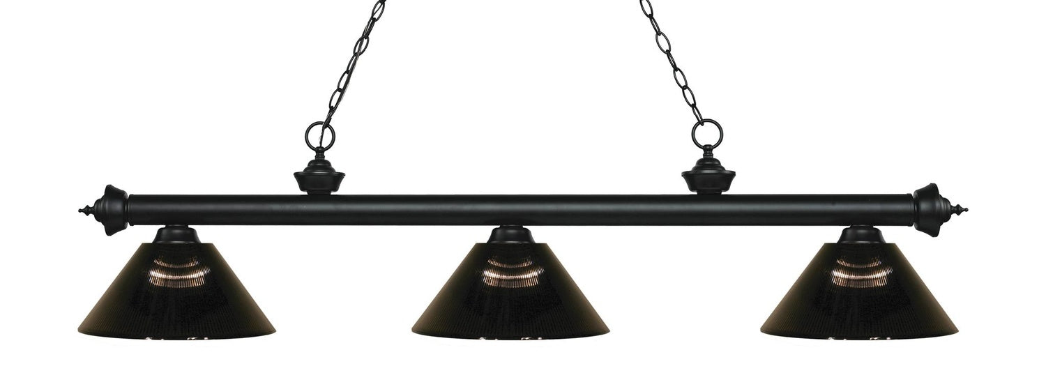 Z-LITE, RIVIERA 3 LIGHT BILLIARD, LINEAR LIGHT