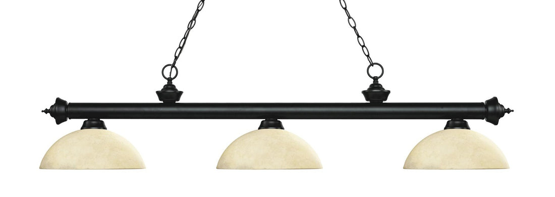 Z-LITE RIVIERA BILLIARD | 200-3MB-DGM14