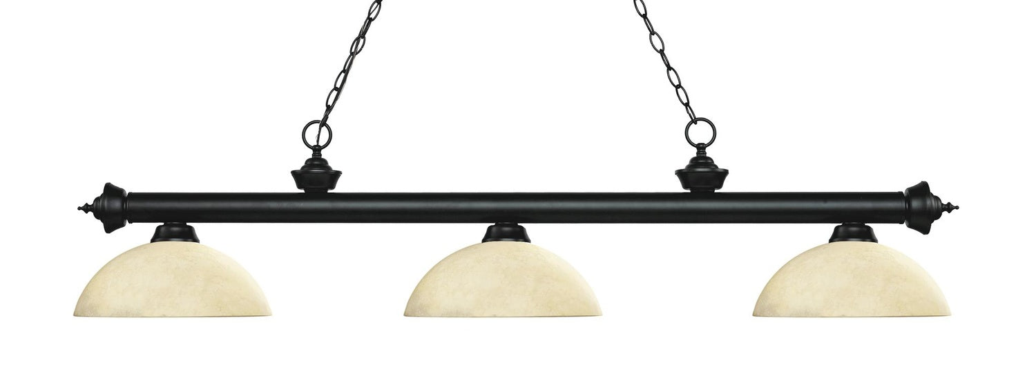 Z-LITE RIVIERA BILLIARD | 200-3MB-DGM14
