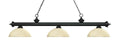 Z-LITE, RIVIERA 3 LIGHT BILLIARD, LINEAR LIGHT
