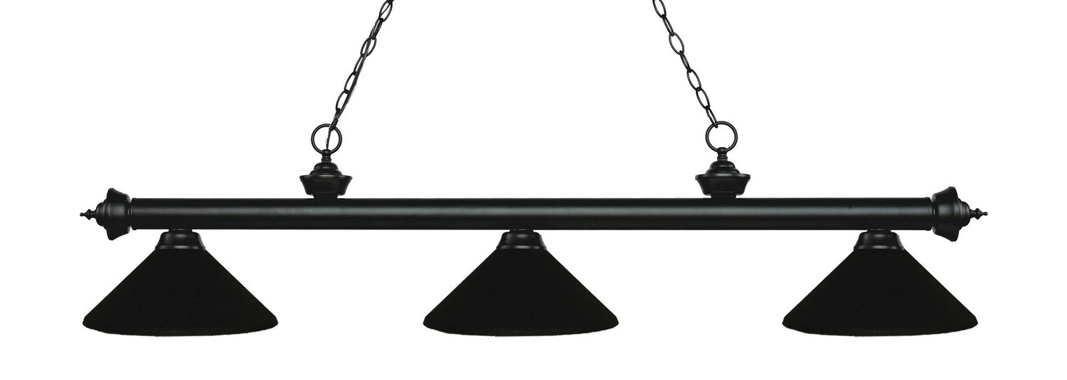 Z-LITE, RIVIERA 3 LIGHT BILLIARD, LINEAR LIGHT