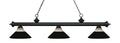 Z-LITE, RIVIERA 3 LIGHT BILLIARD, LINEAR LIGHT