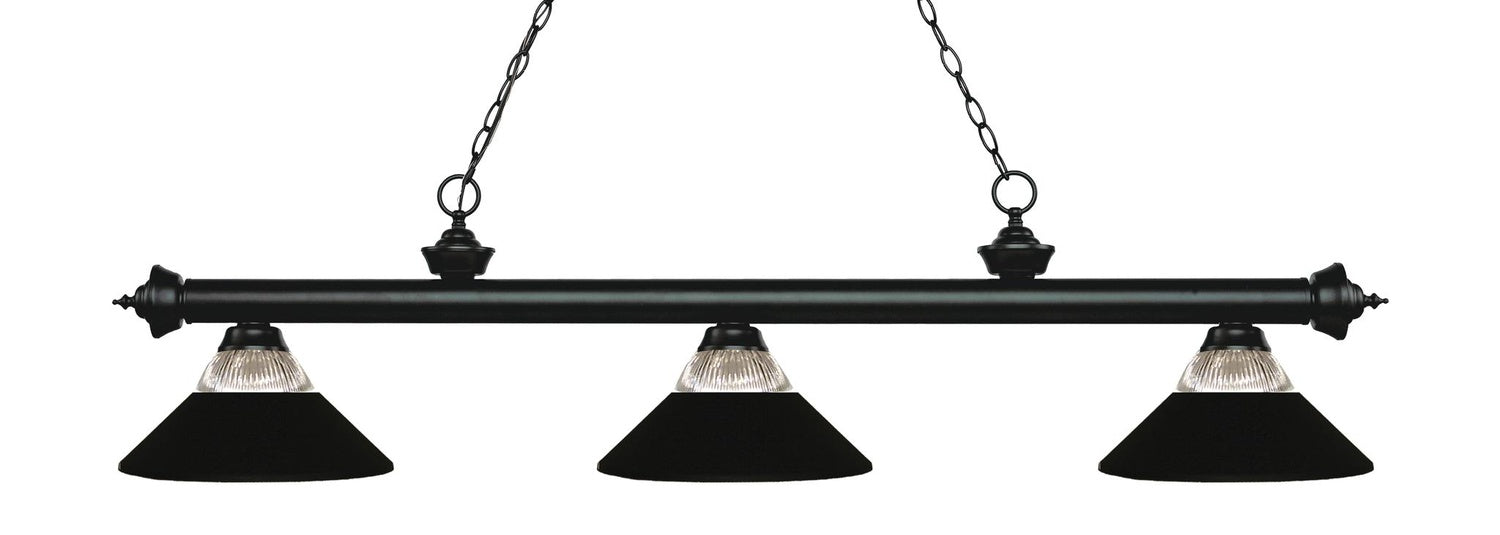 Z-LITE, RIVIERA 3 LIGHT BILLIARD, LINEAR LIGHT