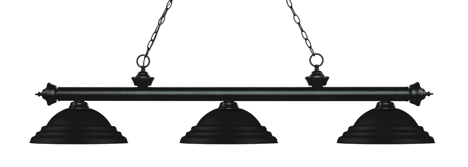 Z-LITE, RIVIERA 3 LIGHT BILLIARD, LINEAR LIGHT